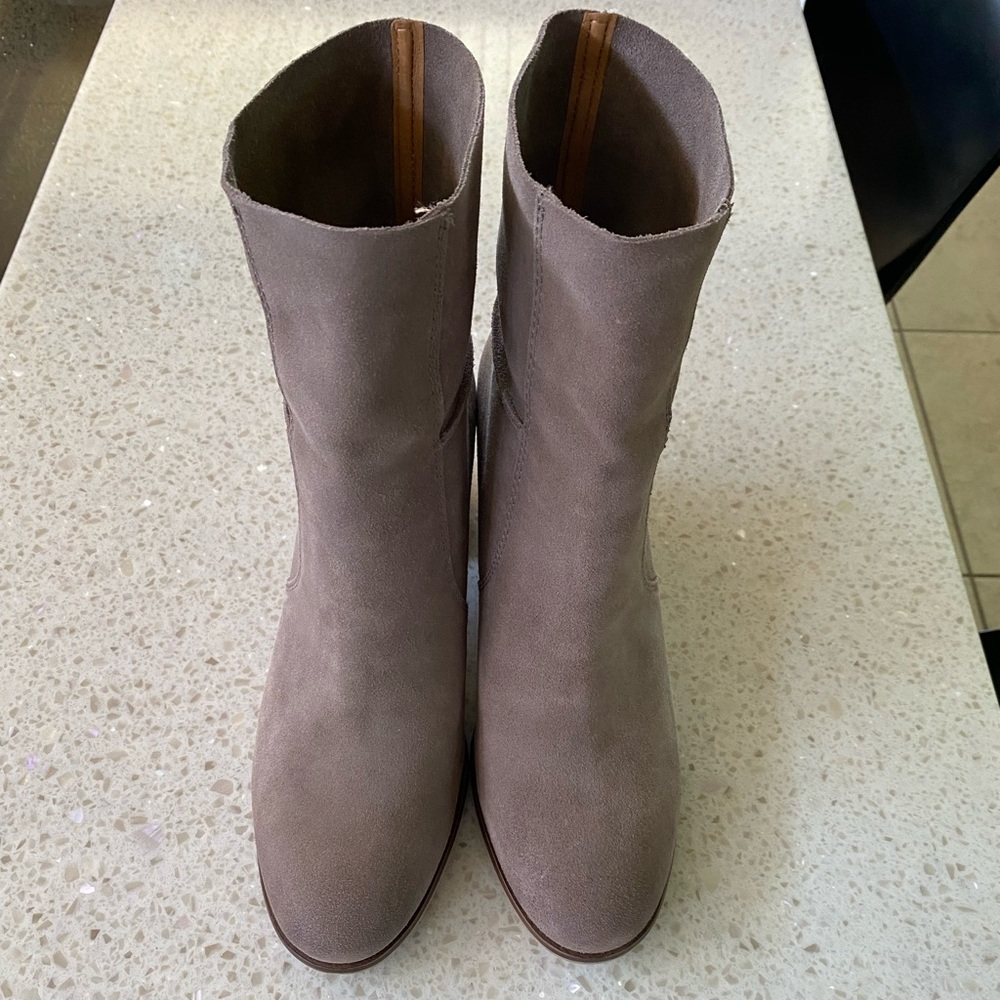 Frye suede ankle boots